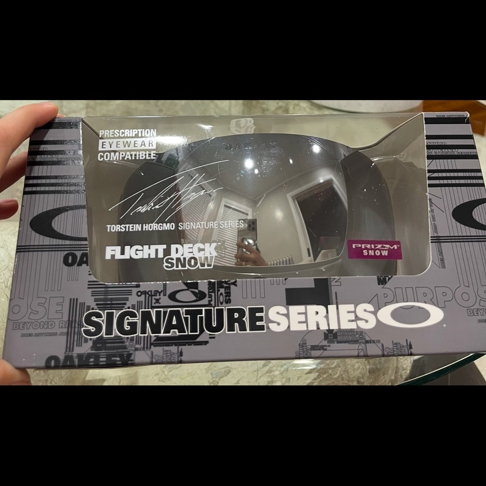 Oakley Torstein FD Shredbot Goggles - Black and Gray